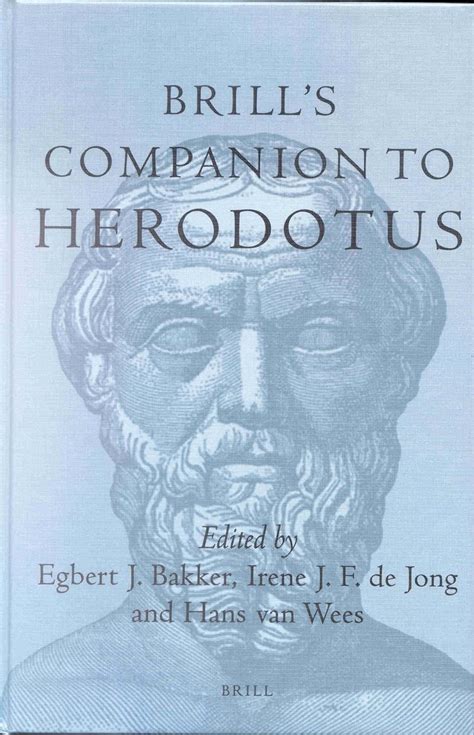 Brills Companion To Herodotus Brills Companions To