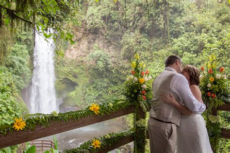 Waterfall Wedding At La Paz Waterfall Gardens Costa Rica Nov 2016