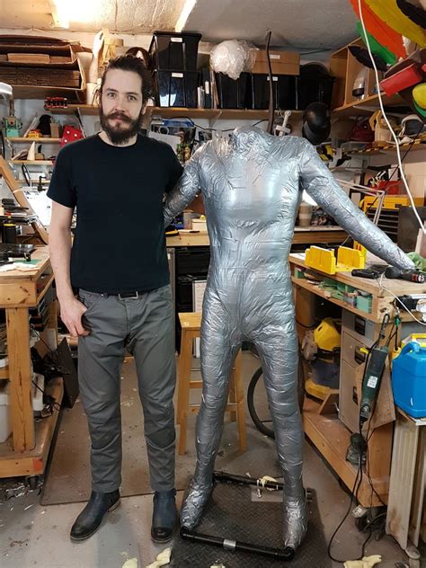 Duct Tape Mannequin 8 Steps With Pictures Instructables