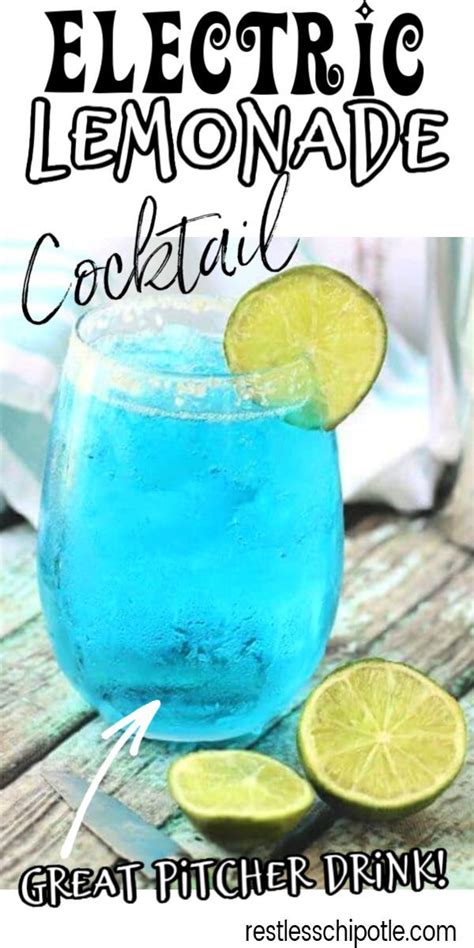 Refreshing Electric Lemonade Cocktail Recipe