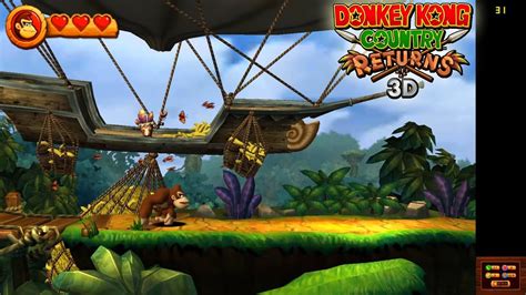 Donkey Kong Country Returns 3ds Vs Wii Opiasany