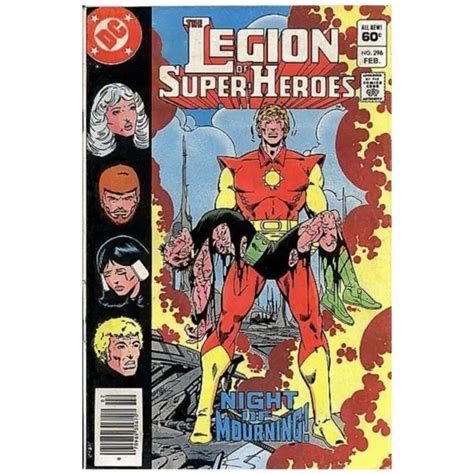 Legion Of Super Heroes 1980 Series 296 Newsstand In Vf Minus Dc