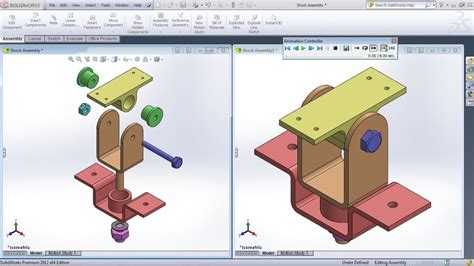 Solidworks Exploded View Tutorial Complete With Animation