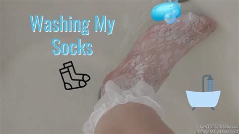 Washing My Socks Foot Fetish Viera May Xxx Clips4sale