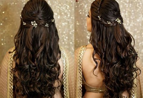 discover 81 open hair hairstyle for saree super hot in eteachers