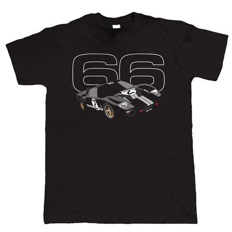 1966 le mans 24 hours. GT40 Mk2 66, Mens Motorsport T Shirt - Le Mans 24hr Winner ...