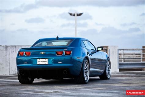 Stylish Transformation Of Blue Chevy Camaro With Tuning Tweaks In 2023
