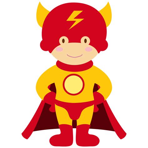 Baby Superheroes Clipart