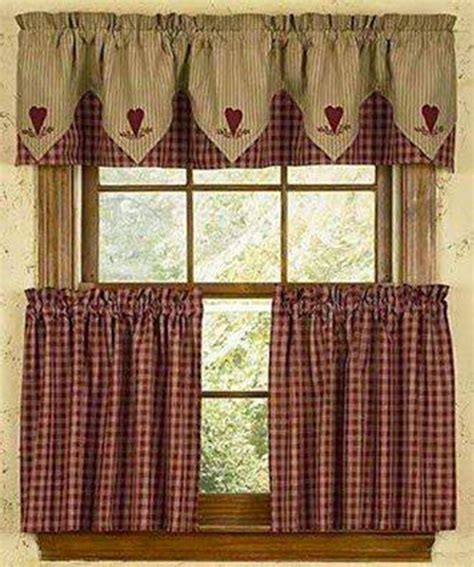 Country Style Curtains Country Kitchen Curtains Country Curtains