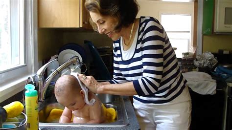Grandma Solk Gives Toby A Bath YouTube
