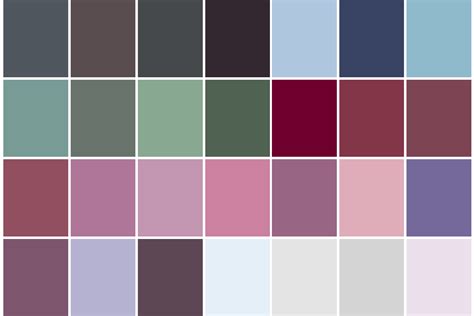 Cool Summer Color Palette Ultimate Color Type Toolkit