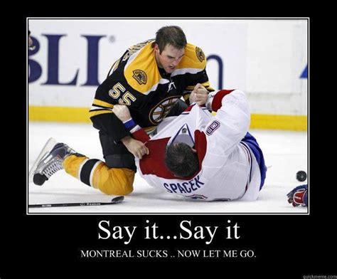Funny Boston Bruins Vs Montreal Canadiens Hockey Humor