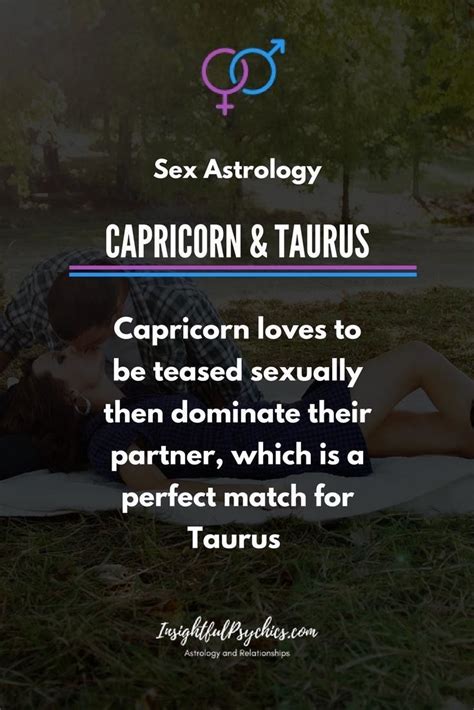 Capricorn And Taurus Compatibility Sex Love And Friendship