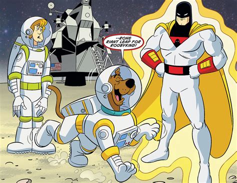 Dario Brizuela Artwork — Scooby Doo Team Up Space Ghost Scoobydoo