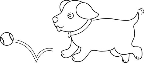 Download Cute Dog Clipart Black And White Clip Art Full Size Png