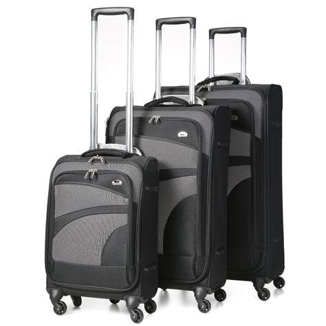 Buy Aerolitesuper Lightweight 4 Wheel Spinner Suitcase Travel Trolley 3