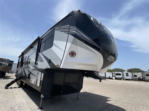 Used 2020 Heartland Cyclone 4007 Toy Hauler Fifth Wheel At Blue Compass Rv Rockport Tx 429278a