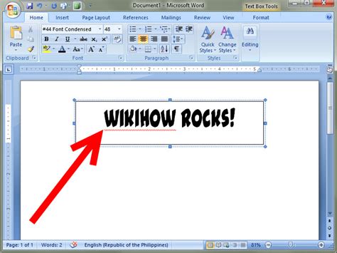 How To Create A Text Box In Microsoft Word 4 Steps