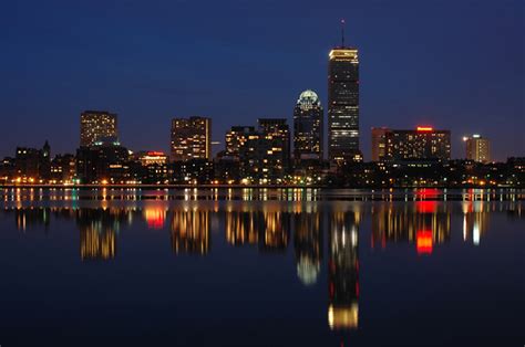 What you need to know is that these images that you add will neither increase nor decrease the speed of your computer. Boston Skyline at Night | Night shot of the Boston skyline ...