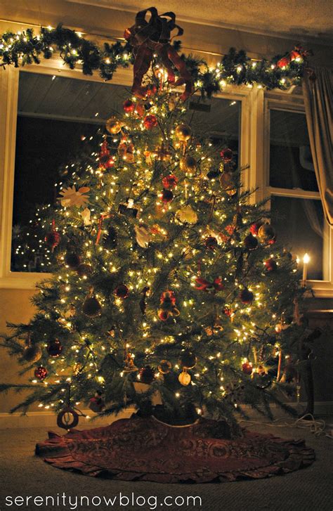 serenity   christmas tree  decorations