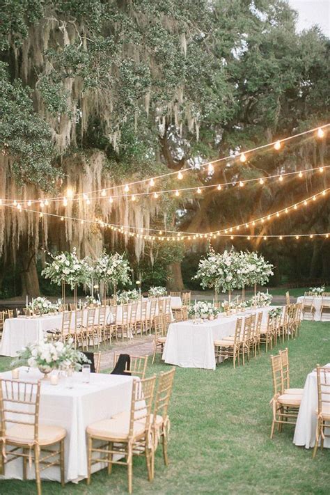 20 Awesome Outdoor Garden Wedding Ideas to Inspire
