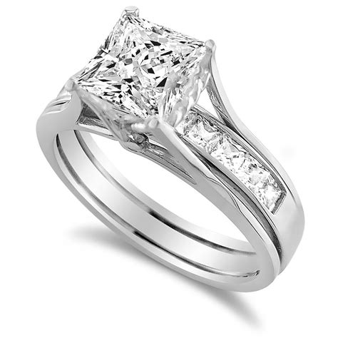 Cheap White Gold Wedding Ring Sets Wedding Rings Sets Ideas