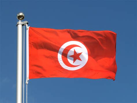 Drapeau Tunisie Pas Cher 60 X 90 Cm M Des Drapeaux