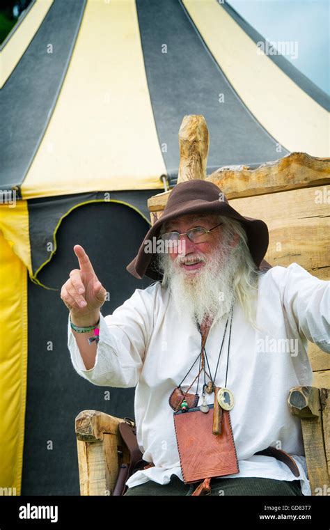 Medieval Storyteller At The Tewkesbury Medieval Festival 2016