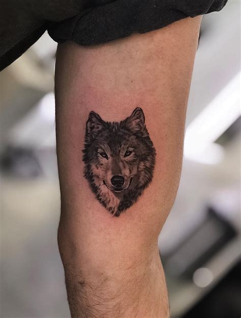 Small Wolf Tattoo Geometric Wolf Tattoo Tribal Wolf Tattoo Wolf