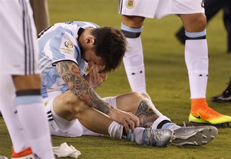 crying lionel messi becomes meme after copa america loss time