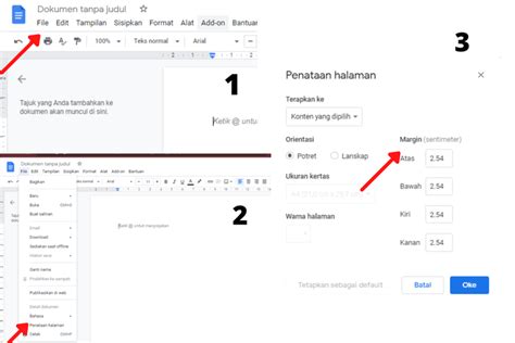 Cara Cepat Mengatur Margin Dan Ukuran Kertas Di Google Docs