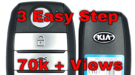 It's a proximity key with three buttons, and we're going to show you how to change the key battery. How to change the battery in a Kia or Hyundai Key fob ...