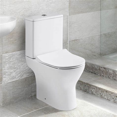 Harbour Acclaim Close Coupled Toilet With Soft Close Wafer Seat 600mm