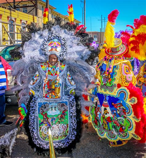 Snapshots Mardi Gras Indians — Miles 2 Go