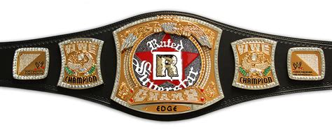 Edge Wwe World Heavyweight Championship Spinner Belt Titulos Wwe Wwe