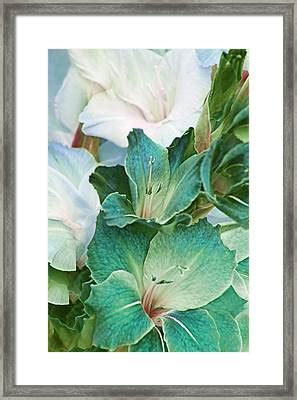 Gladiola Flowers Bouquet Teal Photograph By Jennie Marie Schell