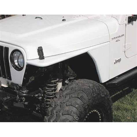 Rugged Ridge Rrc Tubular Flat Fender Basic Flat Fender Pair