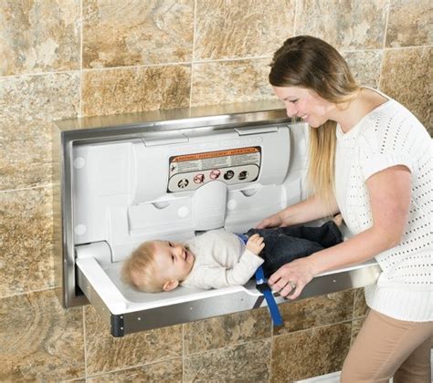 Foundations Stainless Steel Horizontal Baby Changing Stations