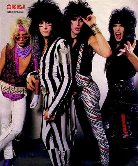 Mötley Crüe Album Photos Des Années 80 Eighties