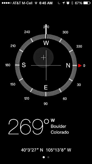 How they do it or why they do it you'll have to ask them. Hidden features of the iOS 7 Compass app? - Ask Dave Taylor