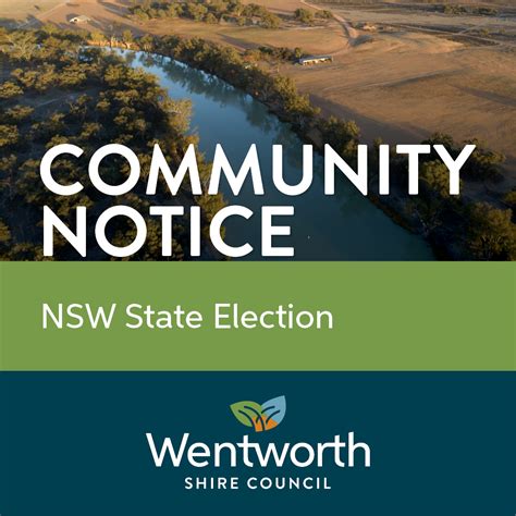 Nsw State Election Wentworth Shire Council