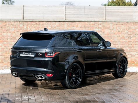 2018 Used Land Rover Range Rover Sport Svr Santorini Black