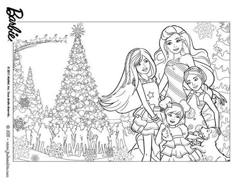 Coloriage Barbie Noel  Coloriage Enfants  Mermaid coloring pages