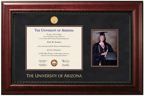 Style Diploma With 5 X 7 Portrait Name Imprint University Of Arizona