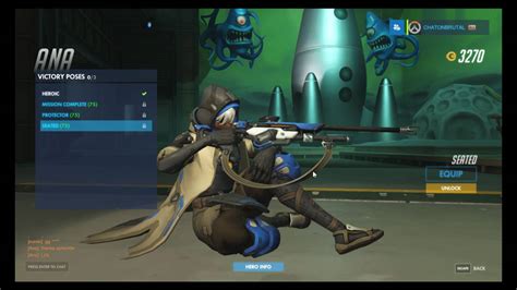 Anas Victory Poses Overwatch Youtube