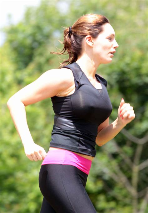 kelly brook out for jogging in lycra hawtcelebs