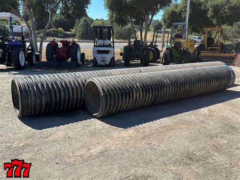 1 20ft And 1 14ft Culvertdrain Pipe 777 Auction Company