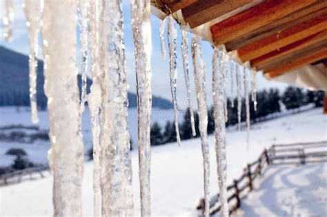 Icicles Close Up Stock Image Image Of Water Home Outdoor 17966219