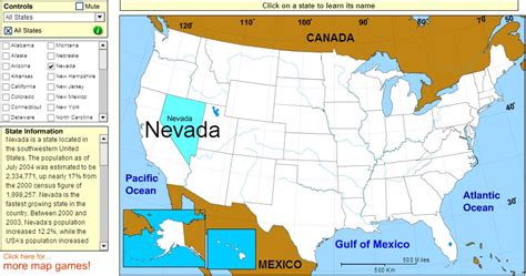 Interactive Map Of United States States Of United States Tutorial