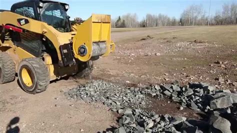 Crushing Rocks With New Dimension Rock Crushers Youtube